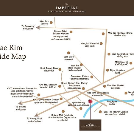 The Imperial Chiang Mai Resort & Sports Club Exterior foto